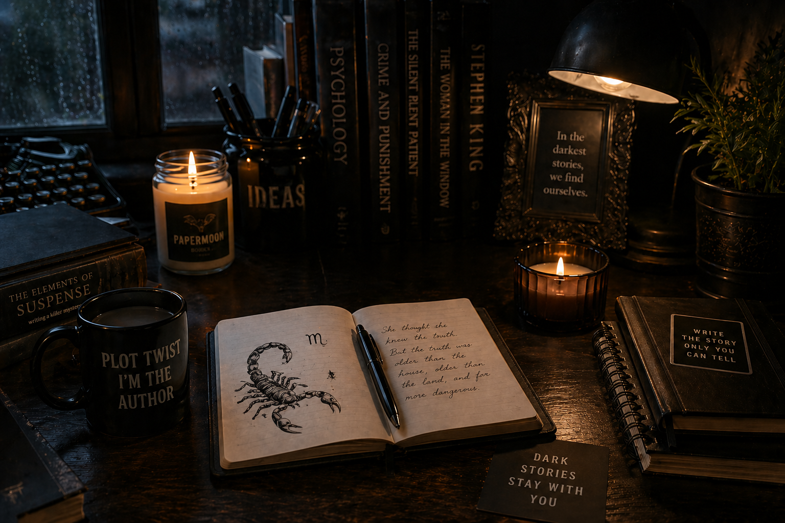 Why Scorpio Writers Love Mystery, Thriller, and Horror Stories